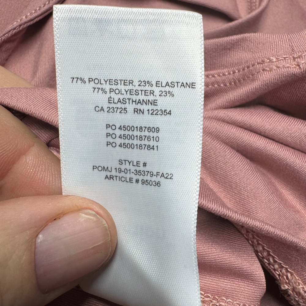 Tna TnAction Outlast Sleeveless Polo S Ashy Pink‎ New Cropped Active Top (1659) - Picture 8 of 12